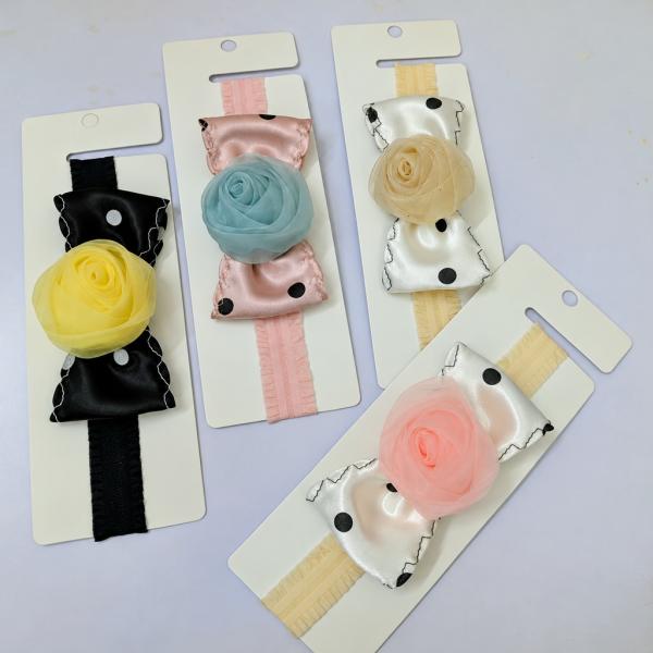 Floral Satin Hair Band