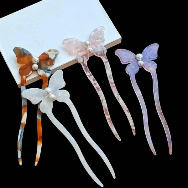 Butterfly Hair Pin Set
