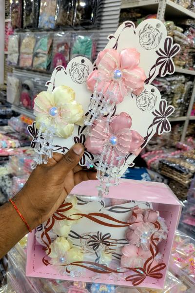 Floral Hair Clip Set