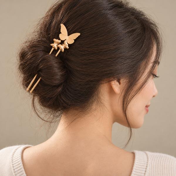 Butterfly Hair Pins