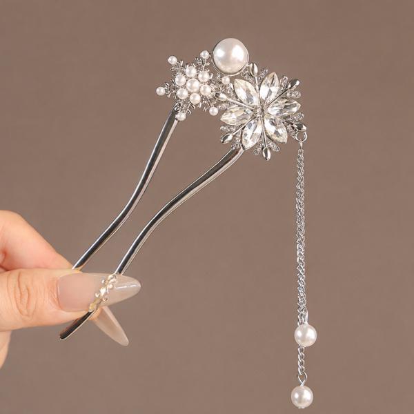 Pearl Flower Hair Pin