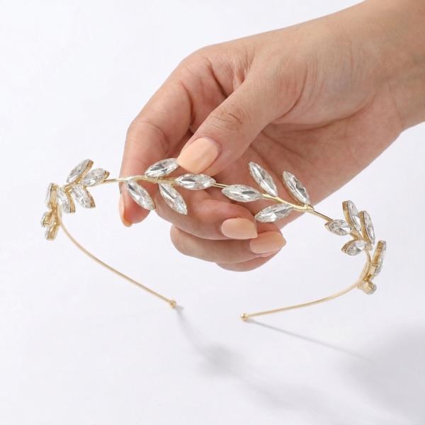 Gold Leaf Hair Band