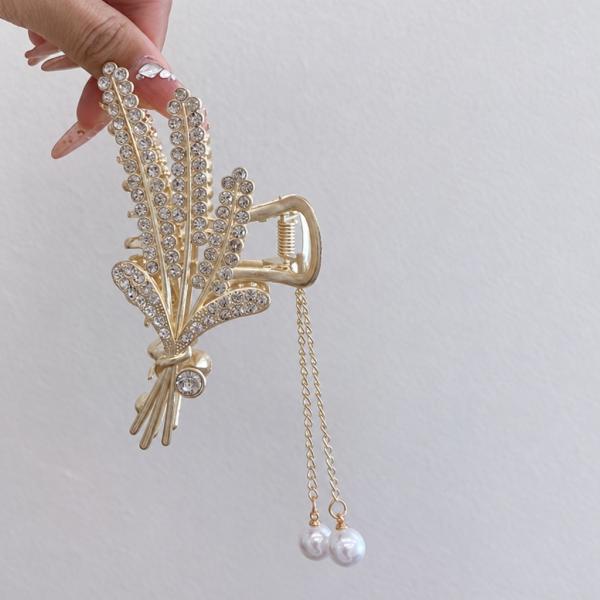 Gold Pearl Leaf Clutcher