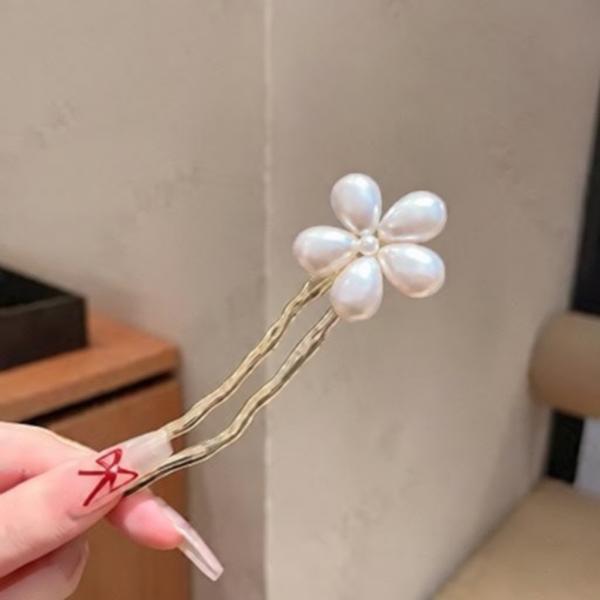 Pearl Flower Hair Pin