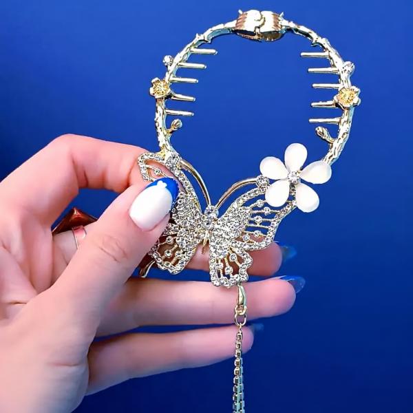 Butterfly Design Hair Clutcher